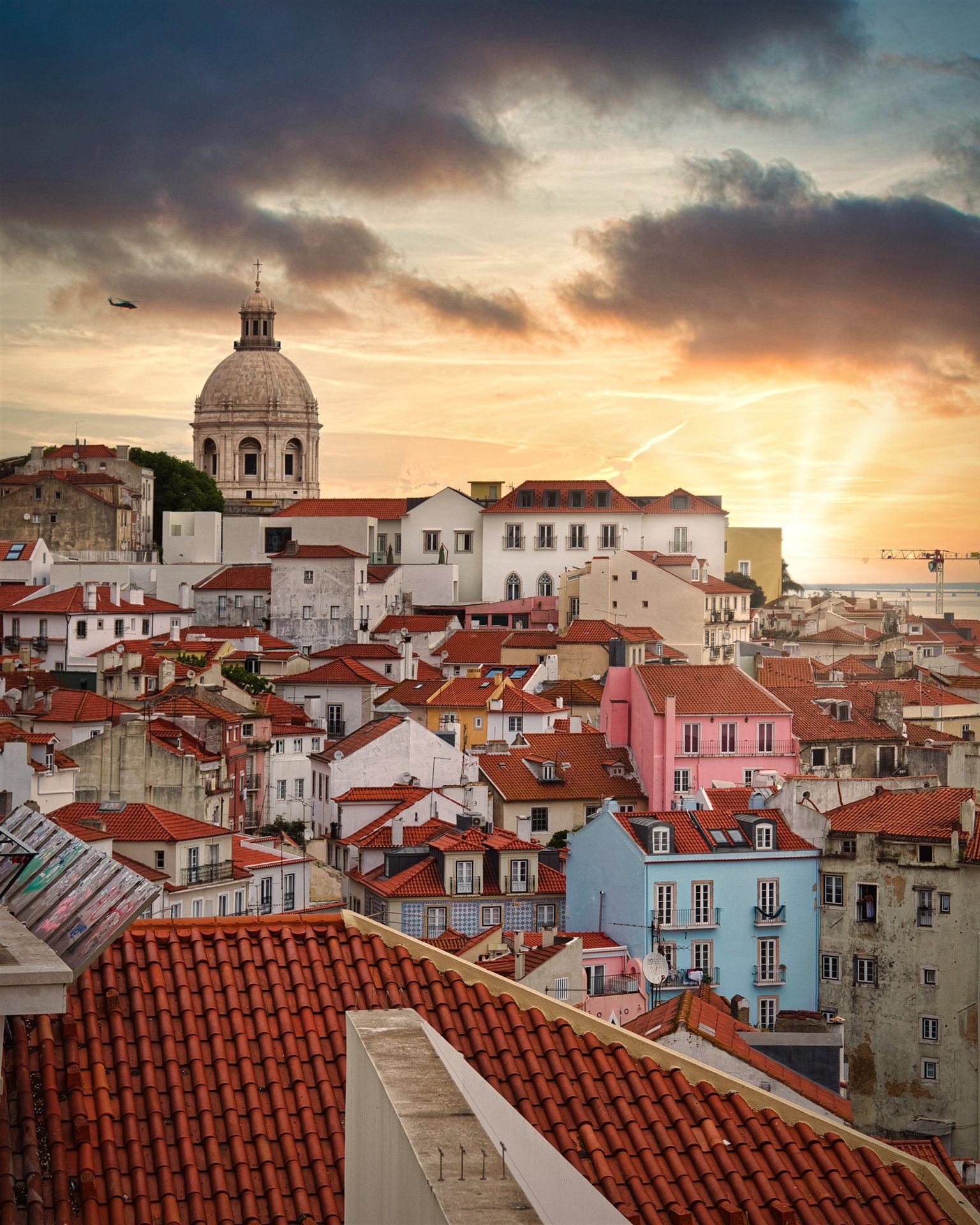 Lisbon at sunset